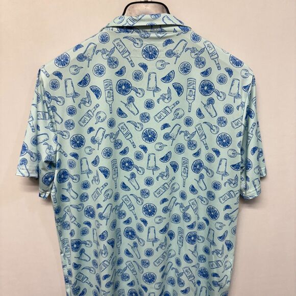 Smith & Quinn Men Short Sleeve Performance Polo Shirt Top Size Large D023 -1 - Picture 10 of 13